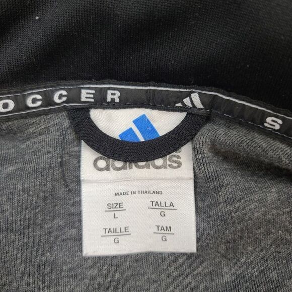 Vintage Adidas Track Soccer Retro Full Zip Jacket - Picture 8 of 9
